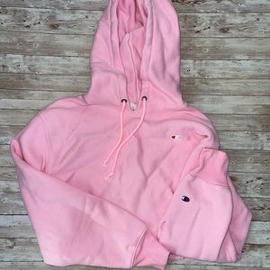 Cropped Champion Hoodie